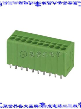 1990931 线对板连接器10POS接线端子3.5mm通孔垂直带板