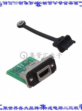 MUSBBA5135 连接器USB-miniB插座5POS USB 2.0面板安装