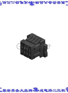 50247-012H0H0-001 矩形连接器12POS插座2排1mm母插口白色压接锡