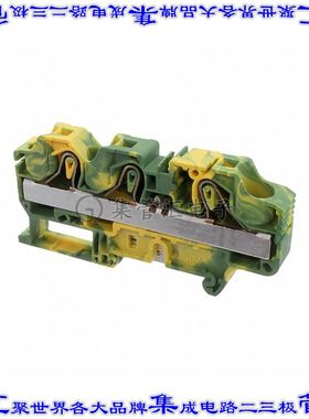 1SNK712151R0000 端子块连接器3POS接地地面12.0mm绿色黄色4-20AW