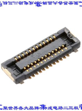 AXF5A2412A 板对板连接器24POS插口中央触点带2排0.35mm表贴SMD镀
