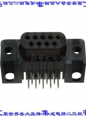 5745131-1 连接器9POS插座母插口2排D-Sub通孔直角