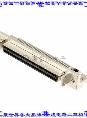 5787083-7 连接器68POS插座母插口2排D-TYPE型板边缘