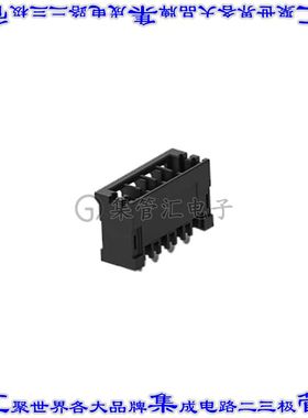 2336494-4 针座连接器4POS接头5mm公形插针通孔直针锡
