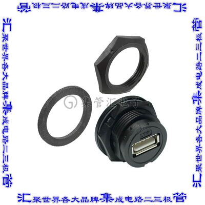 UA-20PMFP-LC7001 连接器USB-A插座4POS USB 2.0通孔