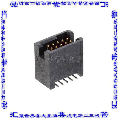 TFM-105-22-L-D 针座连接器10POS接头2排1.27mm公形插针表贴SMD镀