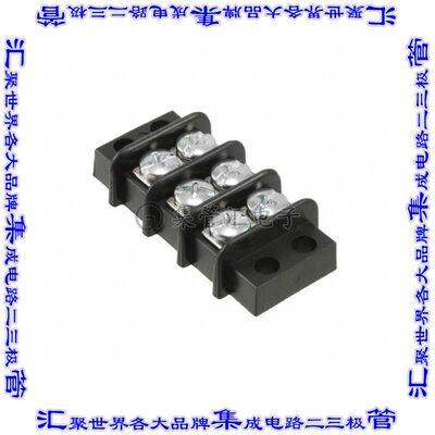 387700103 0387700103端子块连接器3电路隔板接线座2排9.53mm螺钉