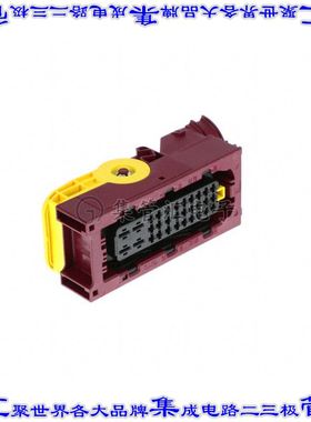 1-1564297-6 矩形连接器外壳31POS插座3排母形插口黑色自由悬挂