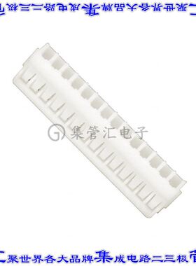 1-353908-4 矩形连接器外壳14POS插座1.5mm母形插口白色自由悬挂