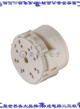 9151093001 09151093001圆形连接器9POS插件用于公插针白色