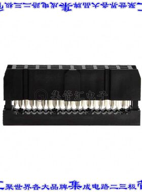 SFH210-PPPC-D10-ID-BK 矩形连接器20POS接头2排2.54mm母插口黑色