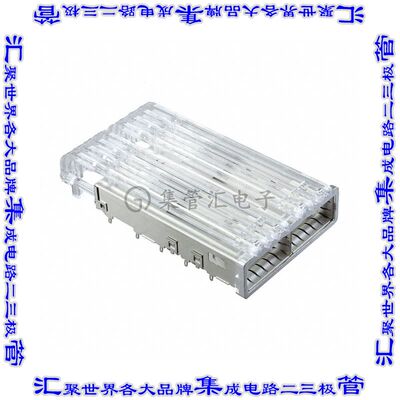 2227727-1 连接器接插件CONN ZSFP+ CAGE 1X2 PRESSFIT R/A
