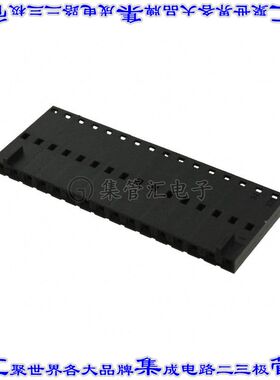 50579216 0050579216矩形连接器外壳16POS插座2.54mm母形插口黑色