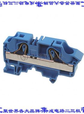 1SNK712020R0000 端子块连接器2POS馈通式12.0mm蓝色4-20AWG