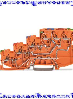 2000-5457/1102-953 端子块连接器8POS馈通隔离式7.0mm橙色16-24A