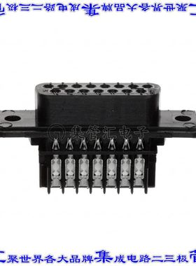 745205-7 连接器15POS插座母插口2排D-Sub自由悬挂