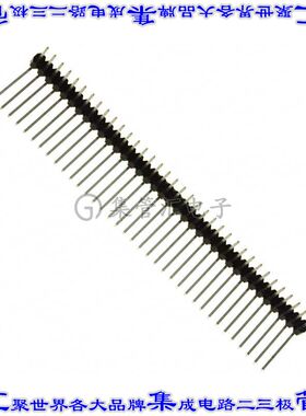 PEC36SBEN 针座连接器36POS分离式2.54mm公形插针通孔直角锡