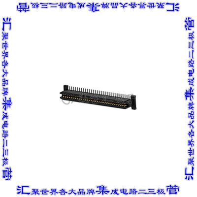 1-5120528-1 板对板连接器64POS插座外罩触点2排1mm表贴SMD镀锌