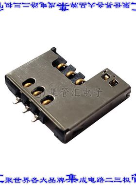 SCC-K-06-SGM-SMT-B-T/R 接插件连接器SIM CARD 6POS CONNECTOR