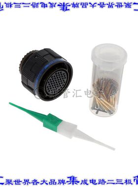 D38999/26JE35SC 圆形连接器55POS插头母插口压接镀金自由悬挂