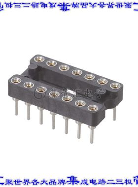 110-43-314-41-605000 连接器IC插座DIP 7.62mm插口14(2 x 7)位置