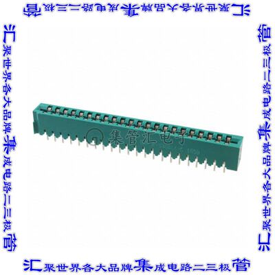 2-530666-6 卡边缘连接器44POS母头2排3.96mm黑色镀金