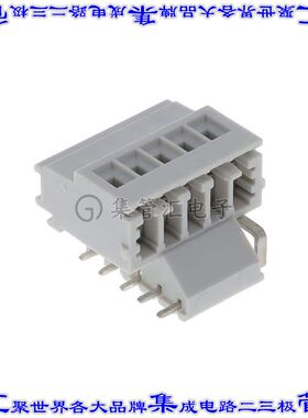 2278393 线对板连接器5POS接线端子3.5mm通孔水平带板