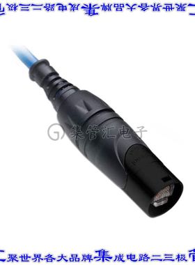 RJX8MB 接插件连接器XLRNET PLUG HOUSING - BLACK