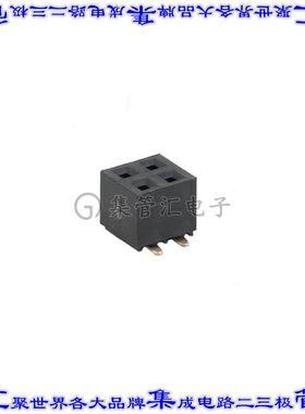 CSHC206-0202A001R1AH 针座连接器4POS接头2排2.54mm母形插口表贴