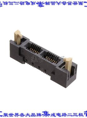 HSEC8-113-01-L-DV-A-BL 卡边缘连接器26POS母头2排0.8mm黑色镀金