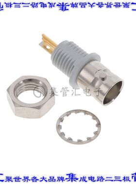 R141574000 同轴连接器BNC插孔母形插口焊杯50欧姆面板安装