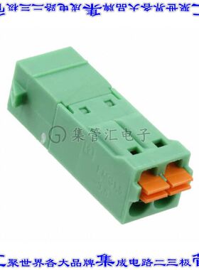1844109 端子块连接器2POS插头公引脚3.5mm绿色自由悬挂
