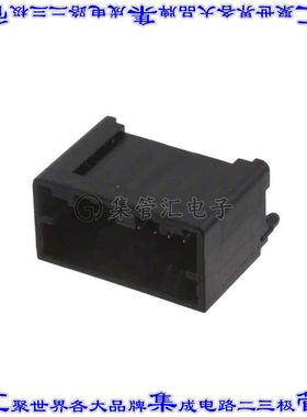 348250124 0348250124针座连接器12POS接头2排2mm公形插针通孔直