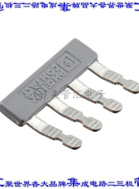 1401161 端子块跳线4POS接线板交叉扁平引脚成角度