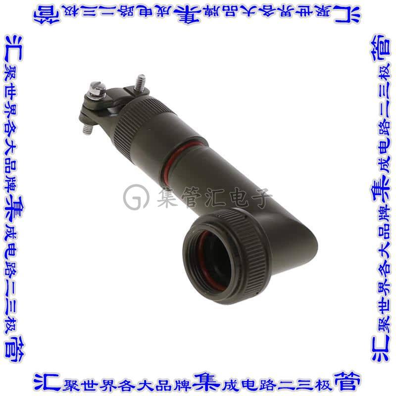 A850497913W02 接插件连接器CONN BACKSHLL W/CLMP SZ13 C OLIV