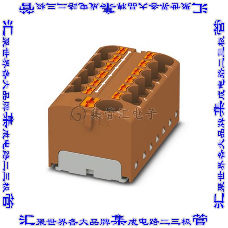3273888 接线板专用连接器13POS中等46.3mm棕色