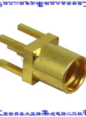 CONMMCX001 同轴连接器MMCX插座母插槽焊接50欧姆通孔
