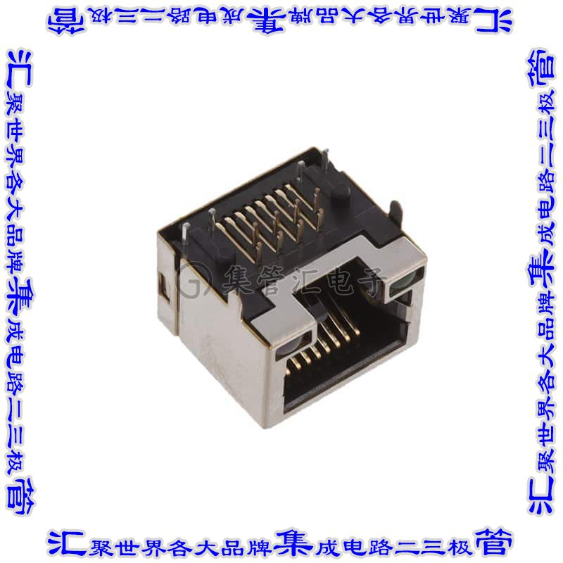 MTJ-88AAX1-FSV-LV 接插件连接器RJ45 MODULAR JACK, SHIELDED, D