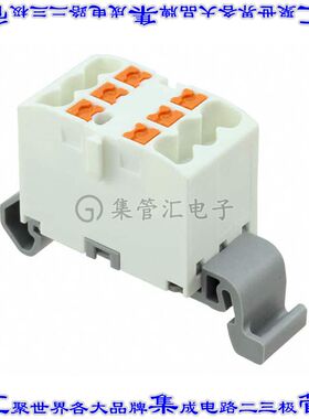 3273144 接线板专用连接器6POS中等15.6mm白色