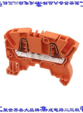 1SNK706030R0000 端子块连接器2POS馈通式6.0mm橙色10-26AWG