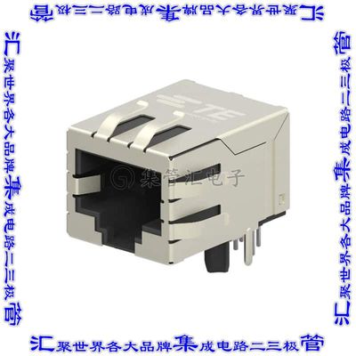 2301994-7 接插件连接器CONN JACK 1PORT 1000 BASE-T PCB