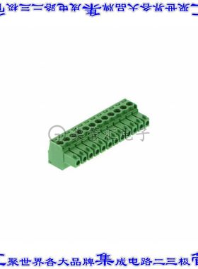 SH12-3,50 端子块连接器12POS插头母插口3.5mm绿色自由悬挂