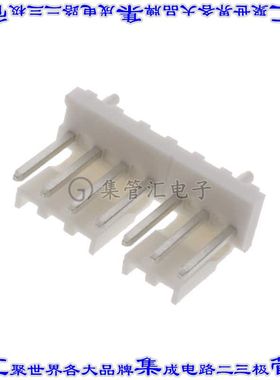 3-644615-7 针座连接器7POS接头3.96mm公形插针通孔直针锡