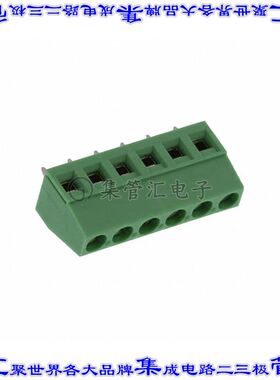 1710726 线对板连接器6POS接线端子5.08mm通孔水平带板