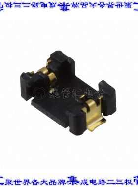 1981813-1 针座连接器2POS插座0.8mm外罩触点表贴SMD镀金