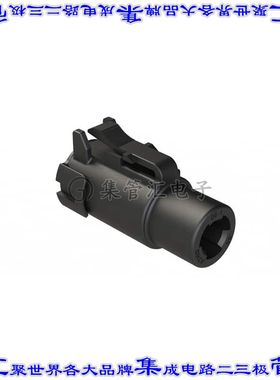 ATHD06-1-8S-E003 圆形连接器1(电源)插头外壳用于母插口黑色自由