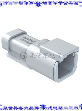 ATM04-2P-RA120GY 矩形连接器2POS插座公引脚灰色压接自由悬挂