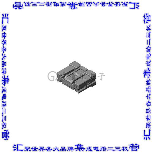 MX77D012SF1 矩形连接器外壳12POS插座2排母形插口黑色自由悬挂