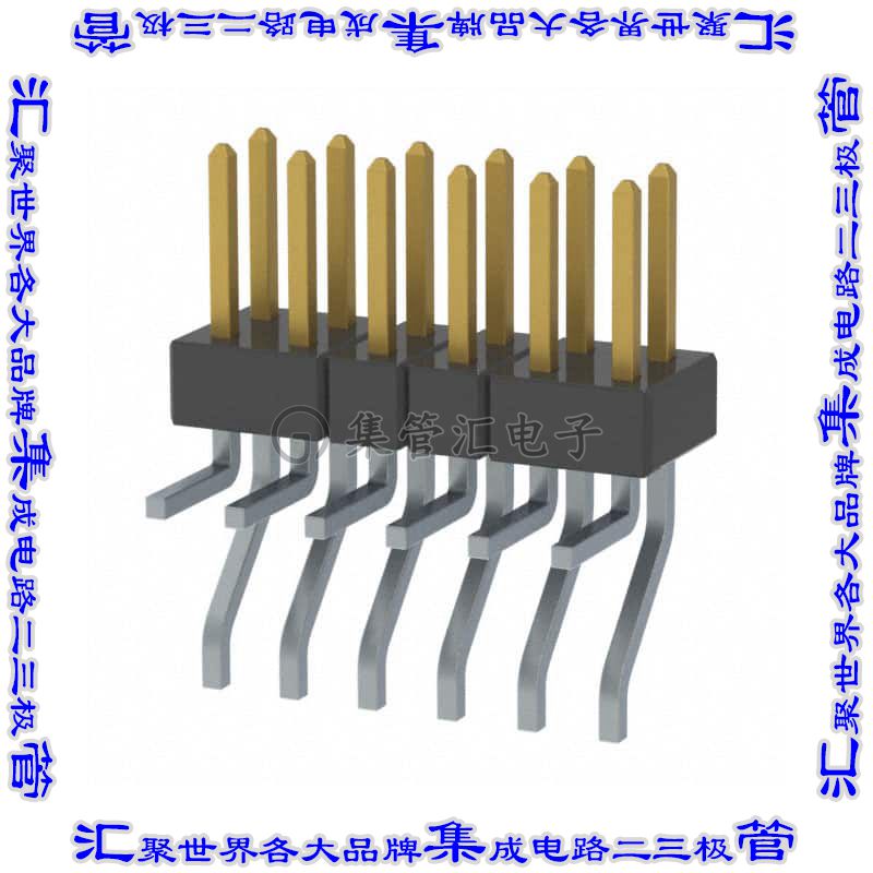 MMT-106-02-F-MT 针座连接器12POS接头2排2mm公形插针表贴SMD镀金