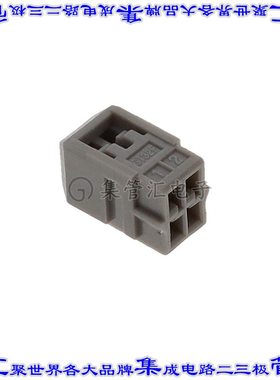 GT32F-4DP-1.5C 矩形连接器外壳4POS插头2排1.5mm公形引脚灰色自